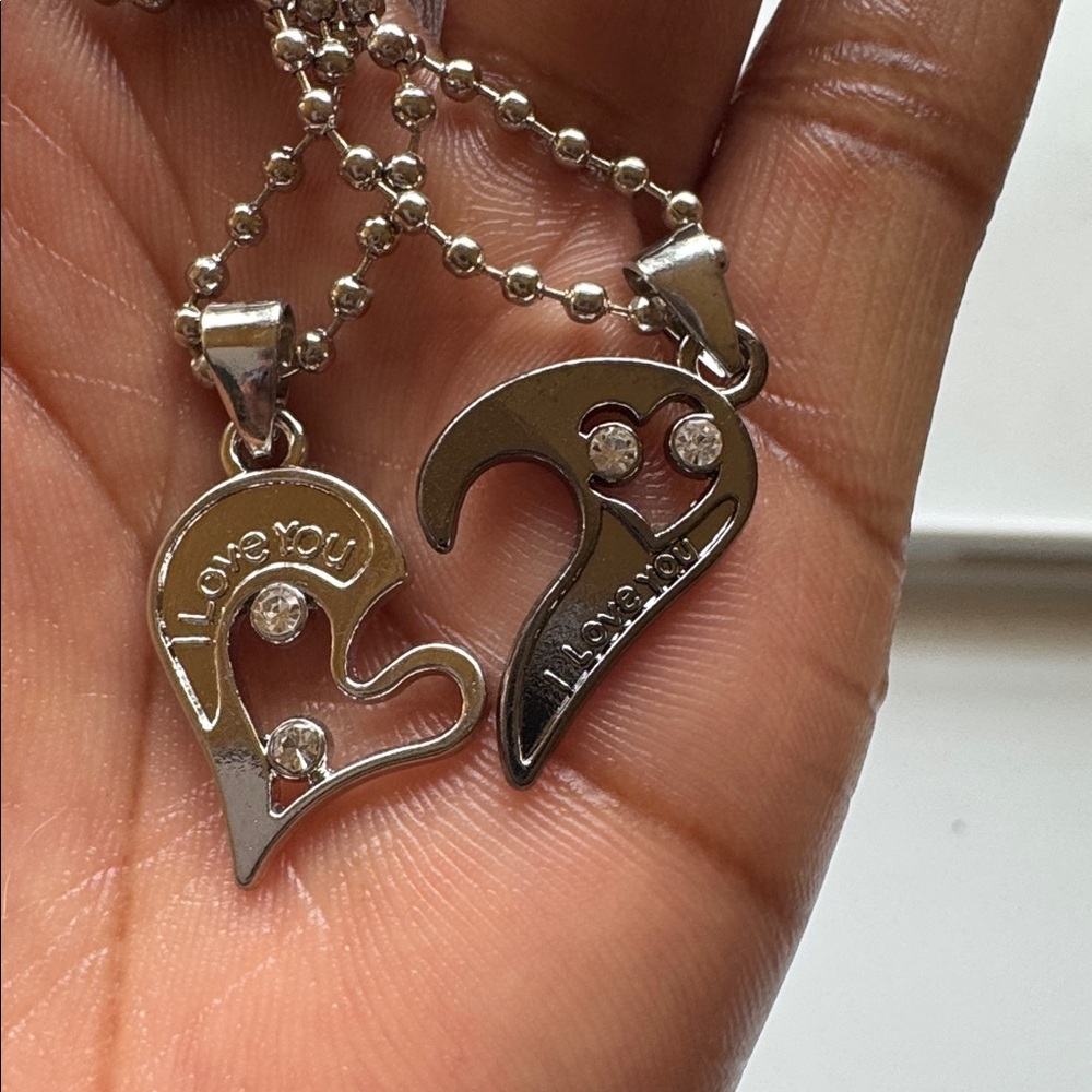 Interlock Heart Necklace
